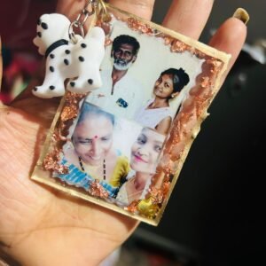 Photo Keychain Resin
